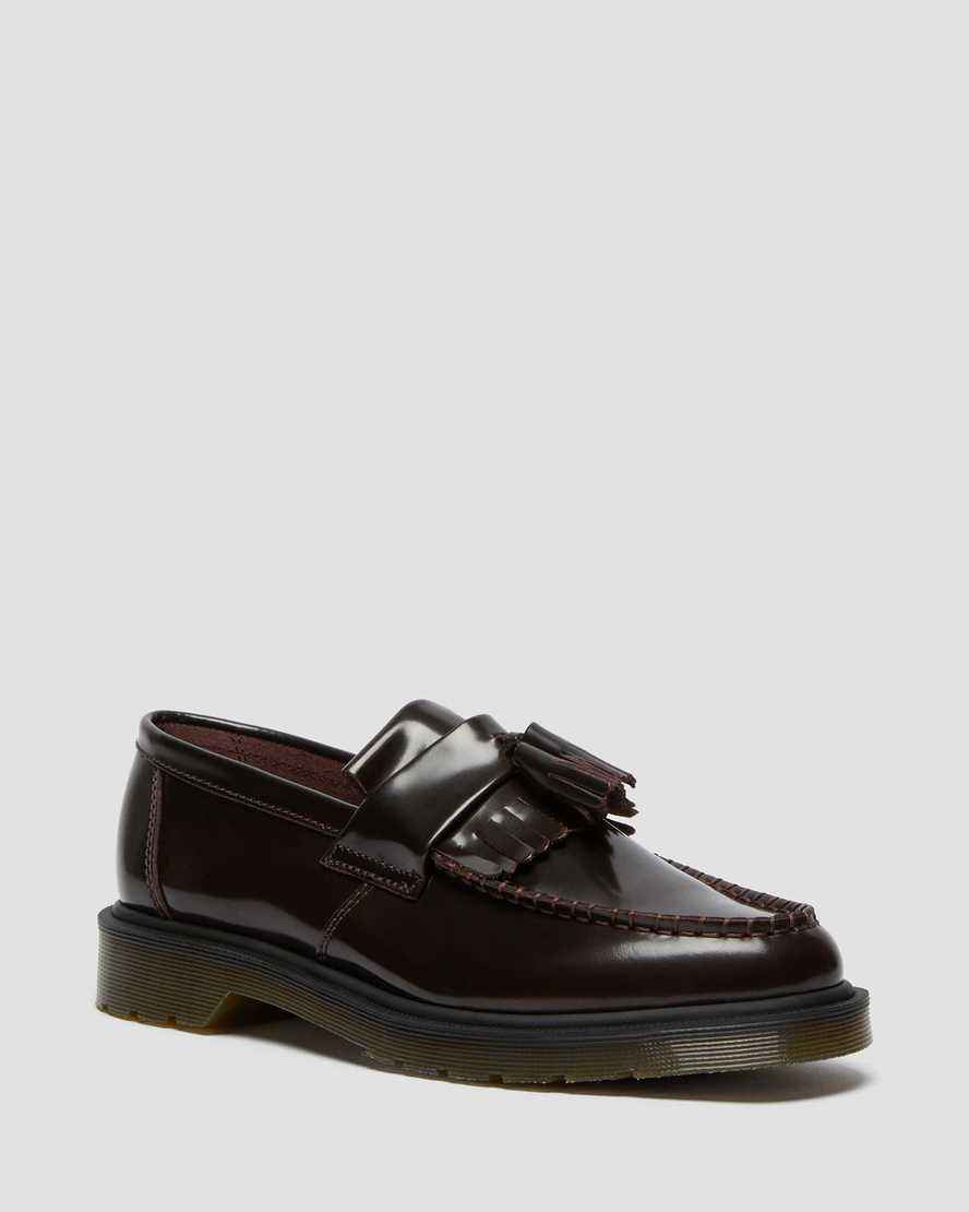 ADRIAN Arcadia Leather Tassel Loafers