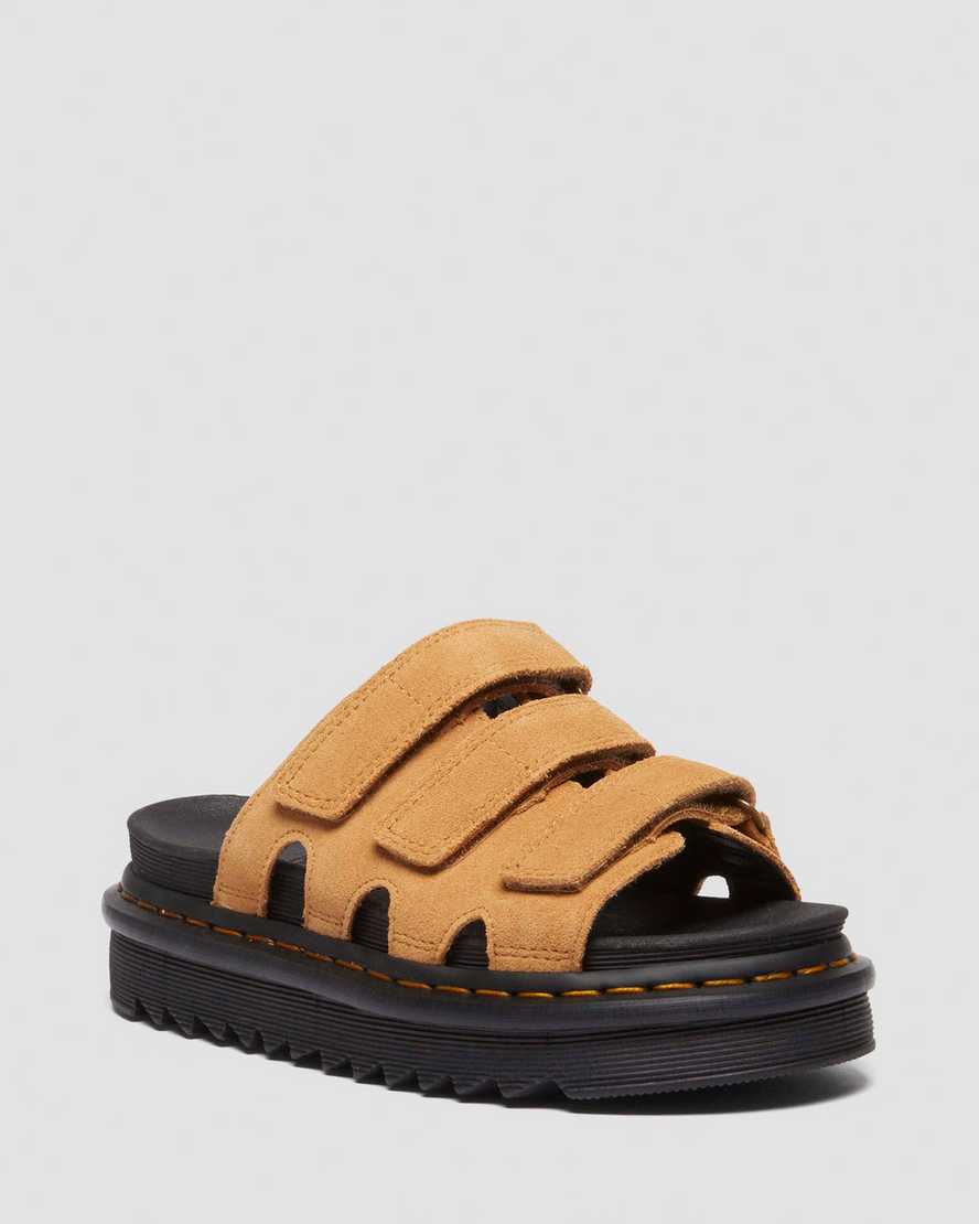 RAINE SLIDE Athena Leather Sandals