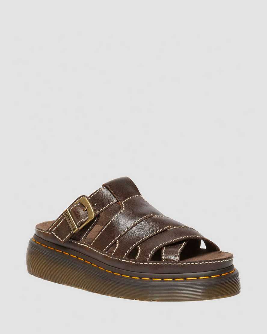 MAXXY SLIDE AR Rogue Leather Sandals
