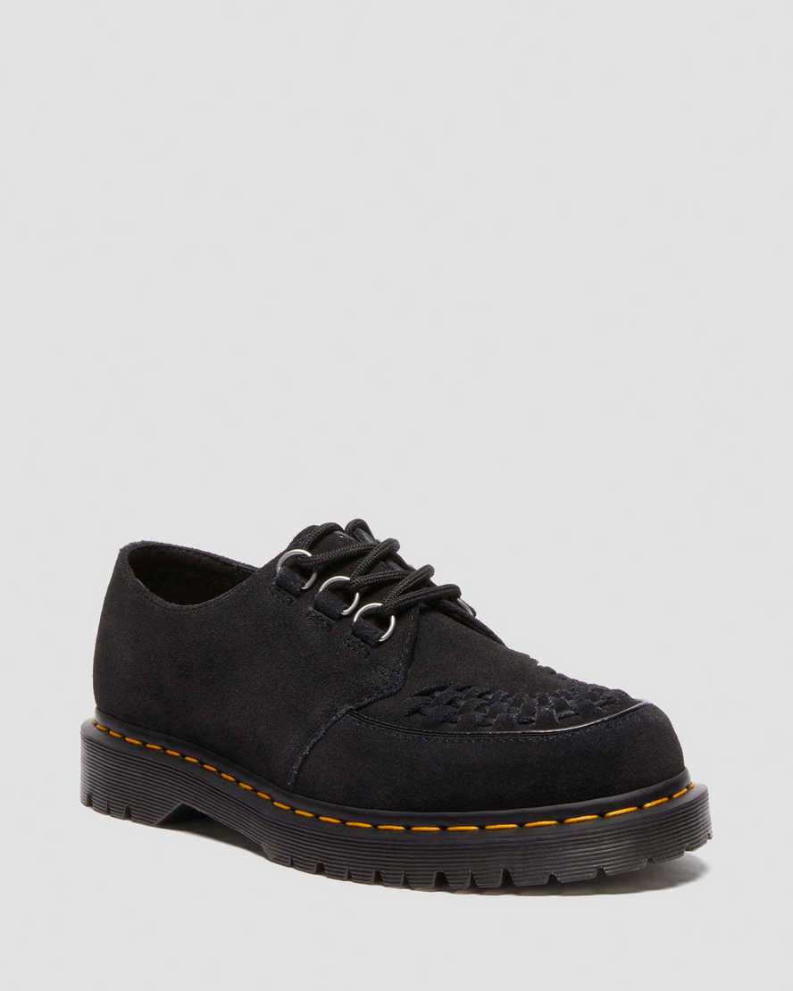 RAMSEY Woven Suede Creepers