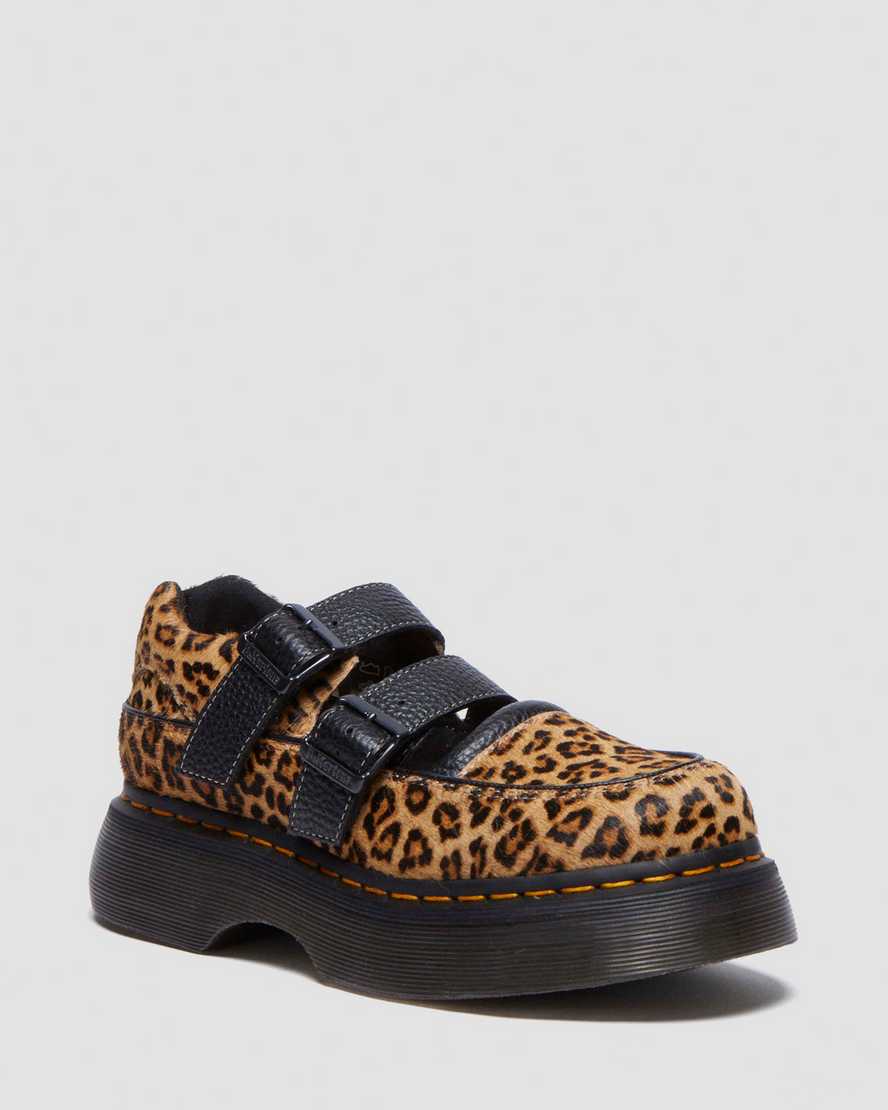 BUZZ Leopard Mary Jane Shoes