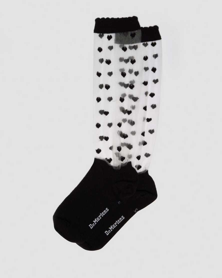 SHORT HEART MESH SOCKS Organic Cotton Blend & Mesh