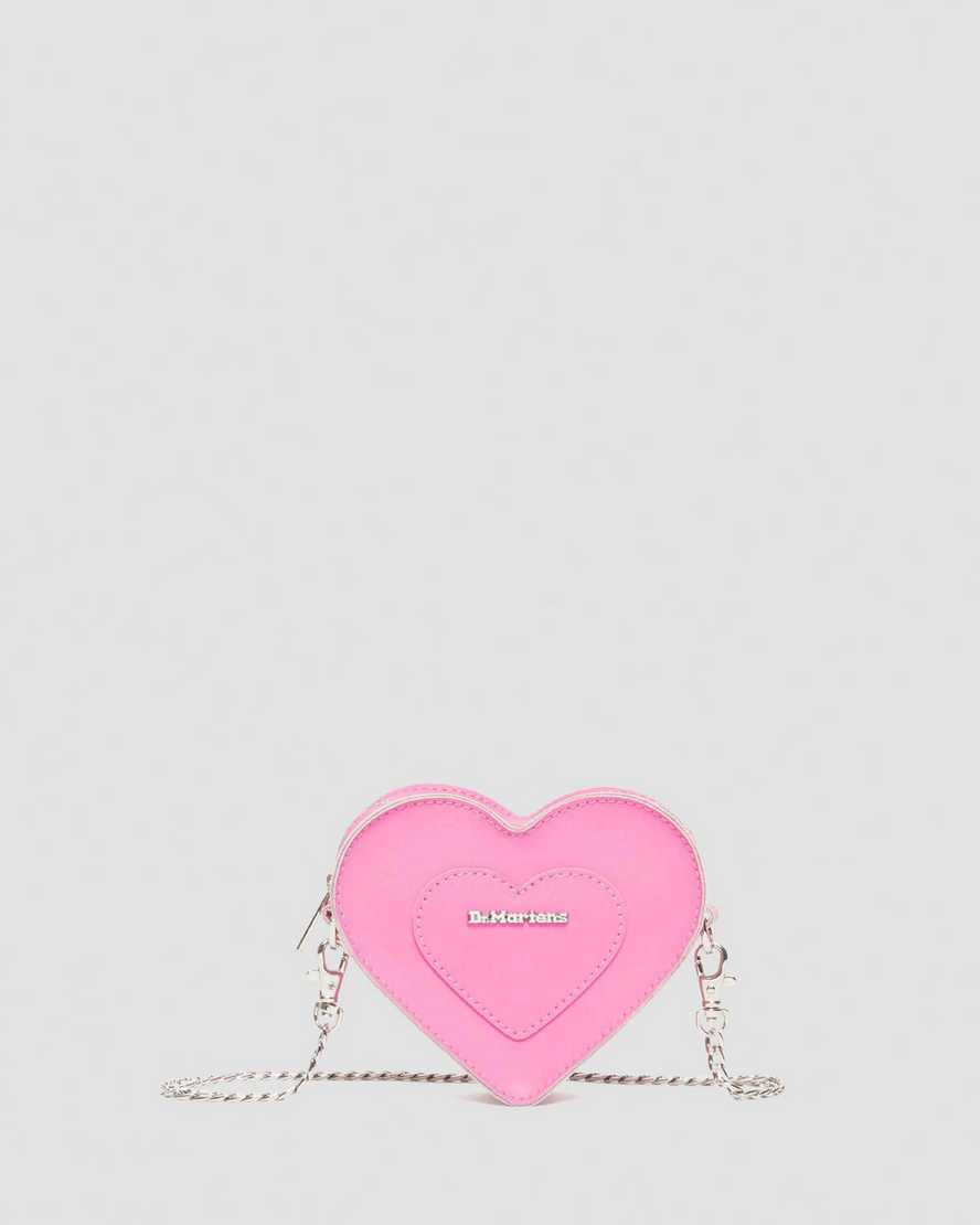 MINI HEART Heart Shaped Leather Bag
